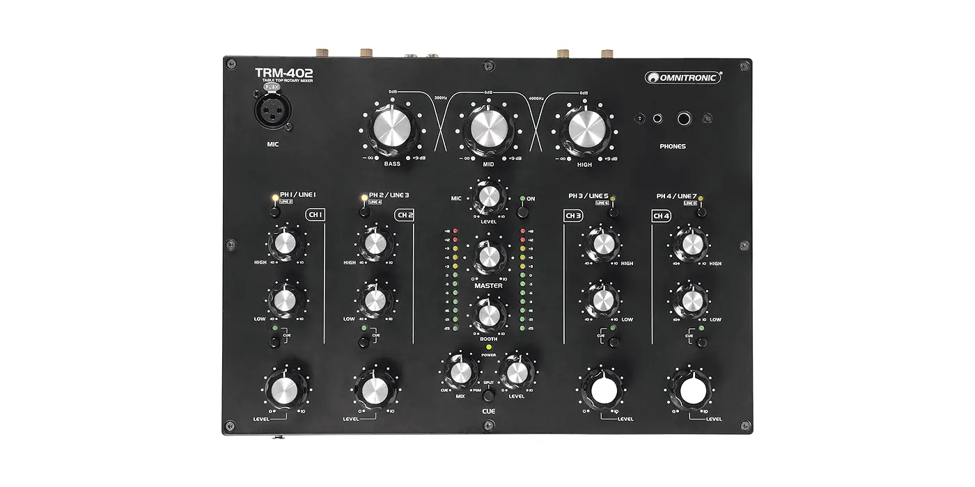 OMNITRONIC Rotary-Mixer TRM-222