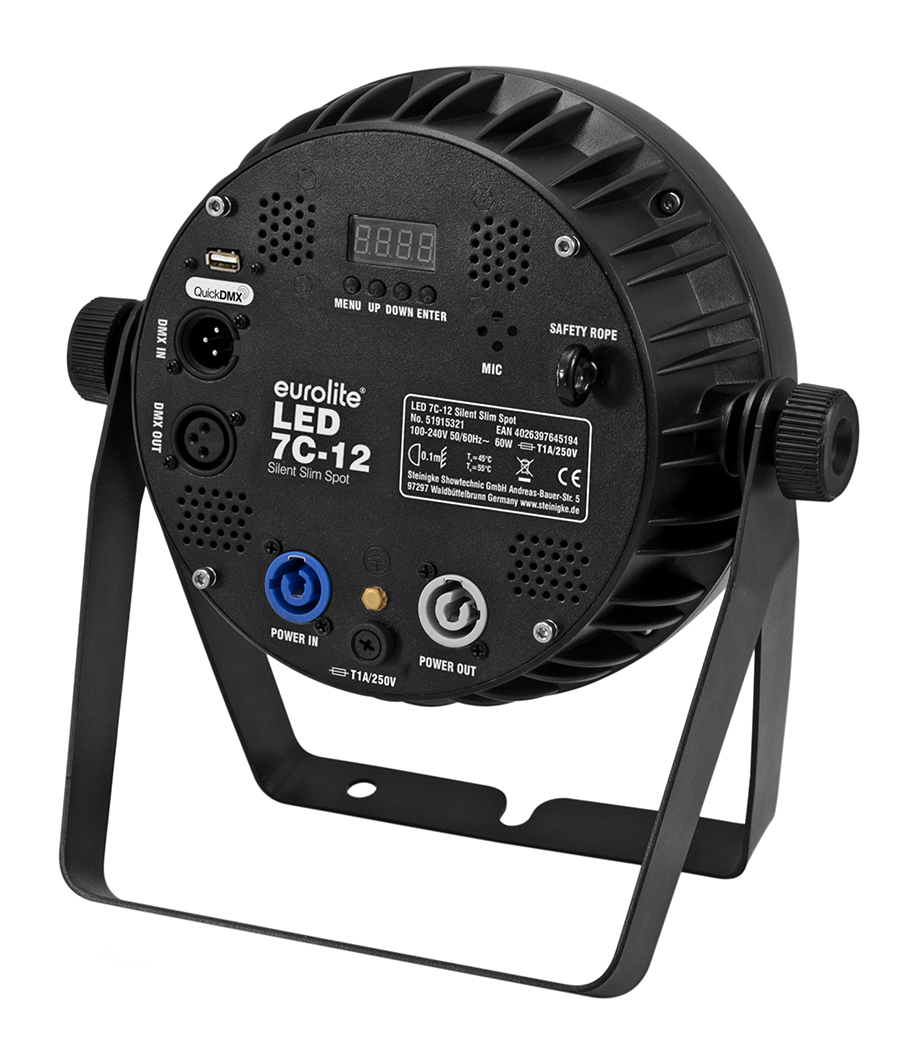 EUROLITE LED 7C Anschlüsse