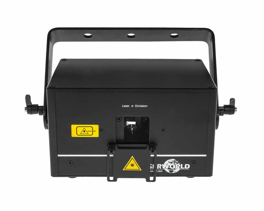 Laserworld show lasers front view