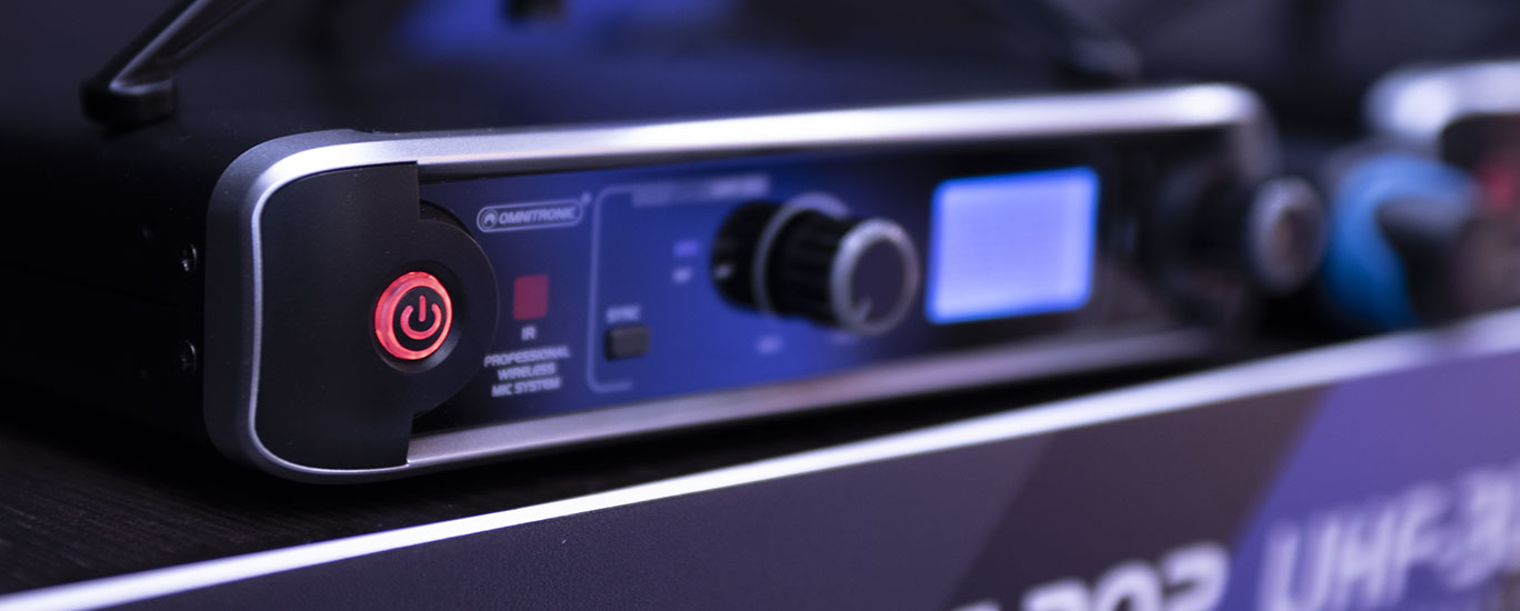 OMNITRONIC UHF-300 Vue agrandie